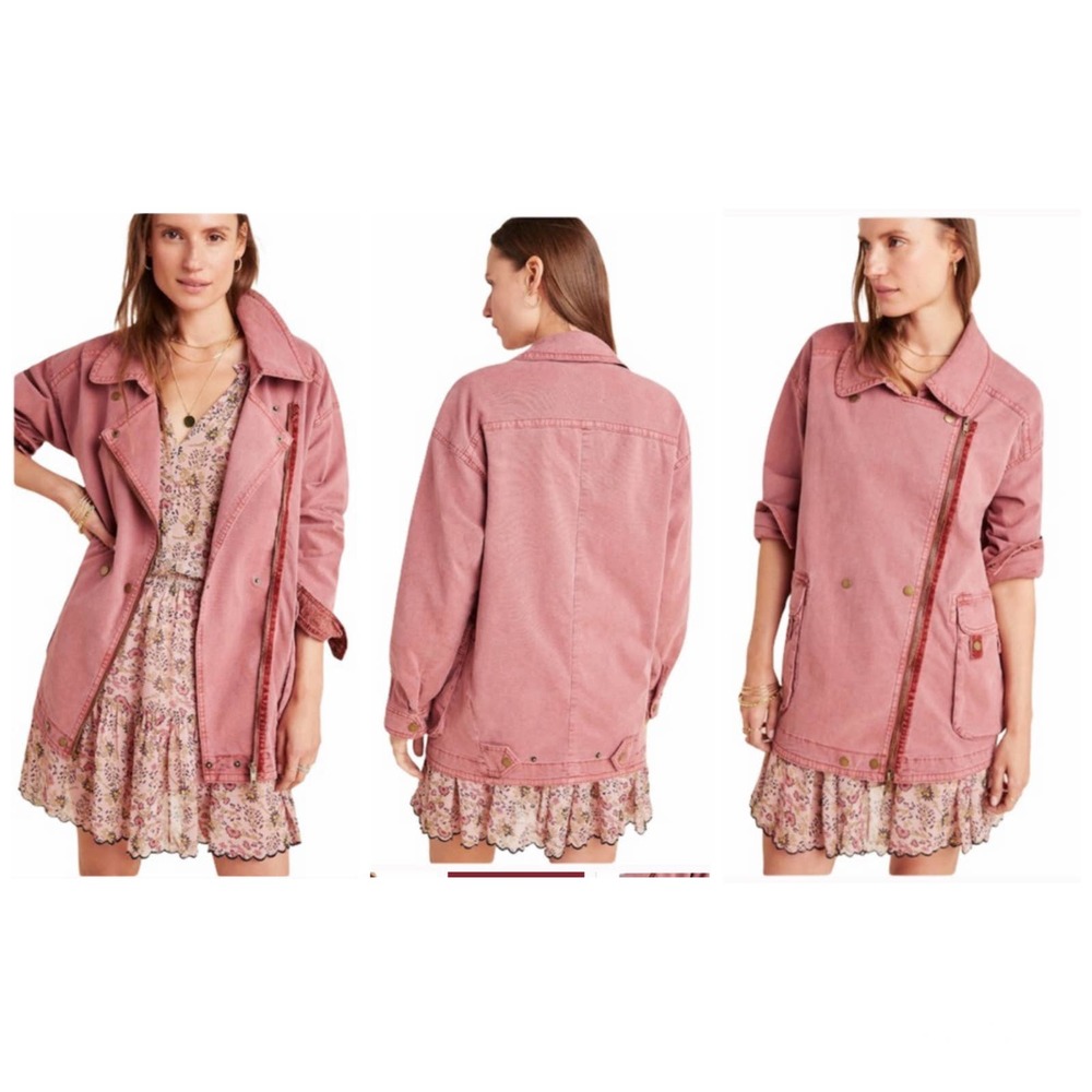 Anthropologie Pink Jacket